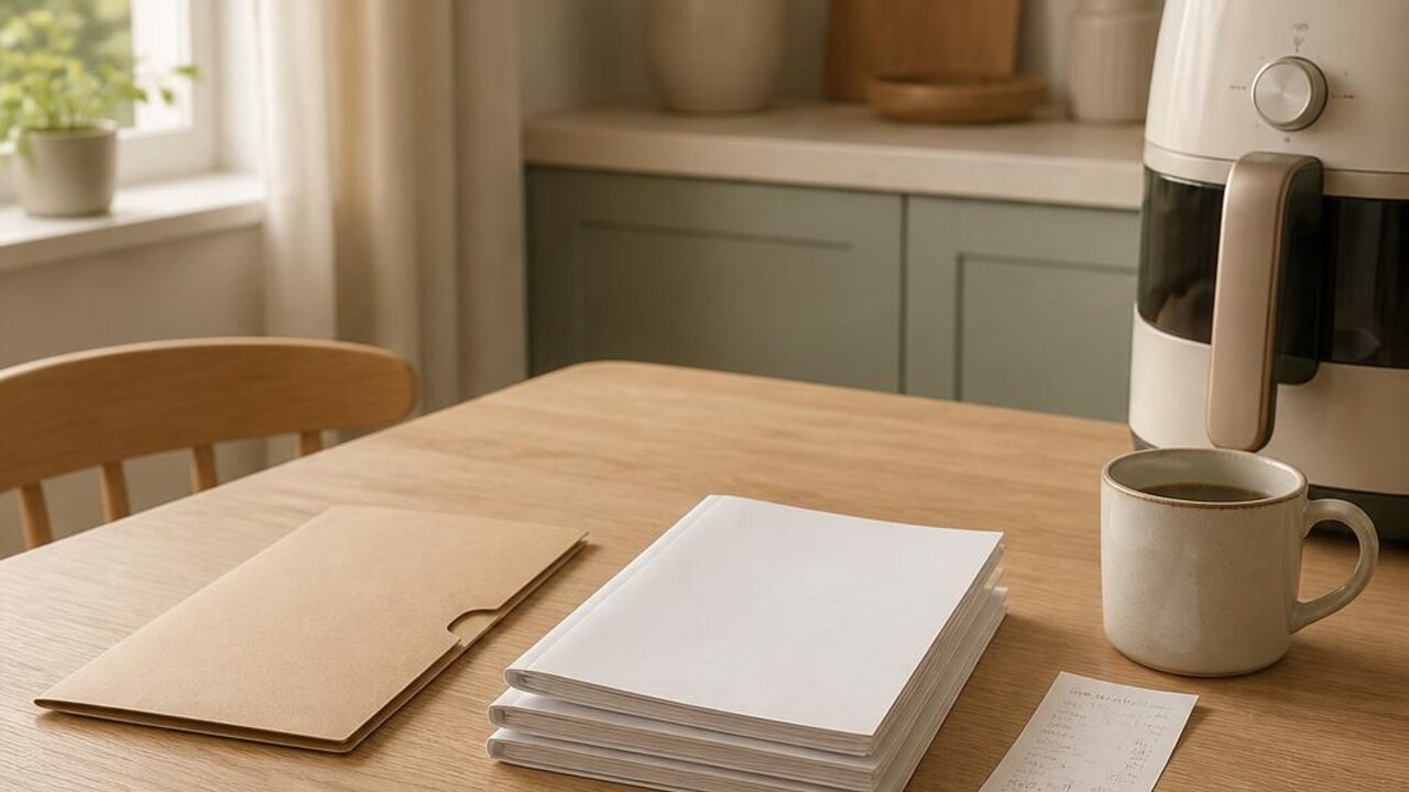Organize Appliance Manuals and Receipts So You Can Find Them