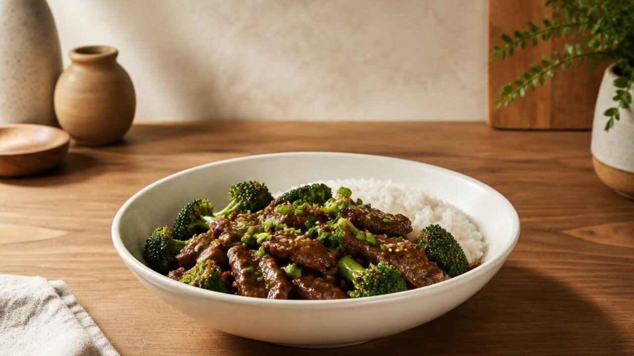 Beef and Broccoli Stir-Fry for a Quick Skillet Dinner