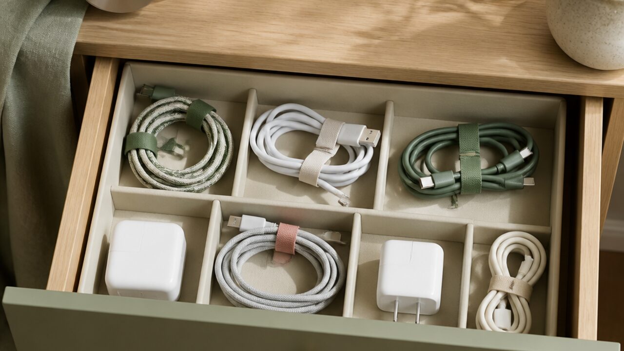 Color-Code Household Device Cables for Easy Identification