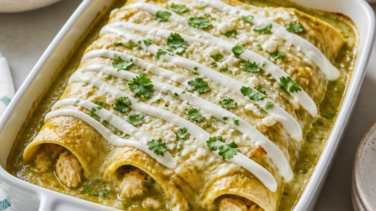Chicken Enchiladas Verdes