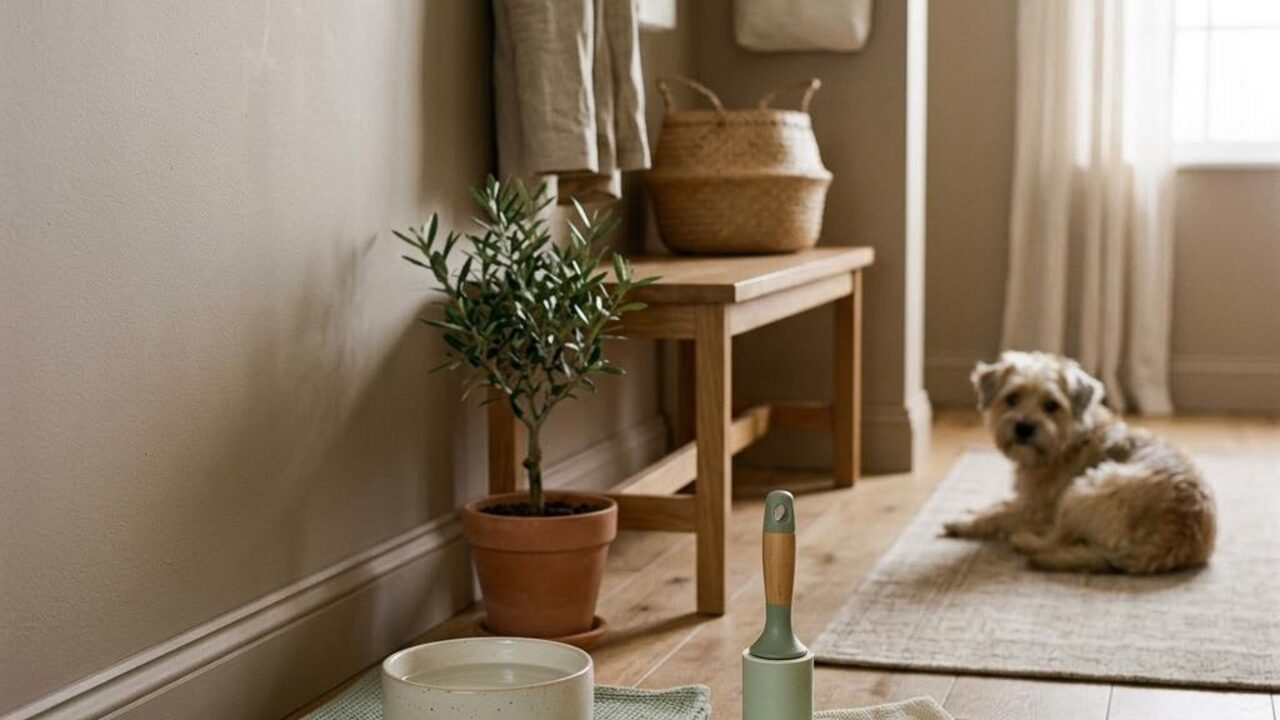 A Cleaning Routine for a Home With a New Pet