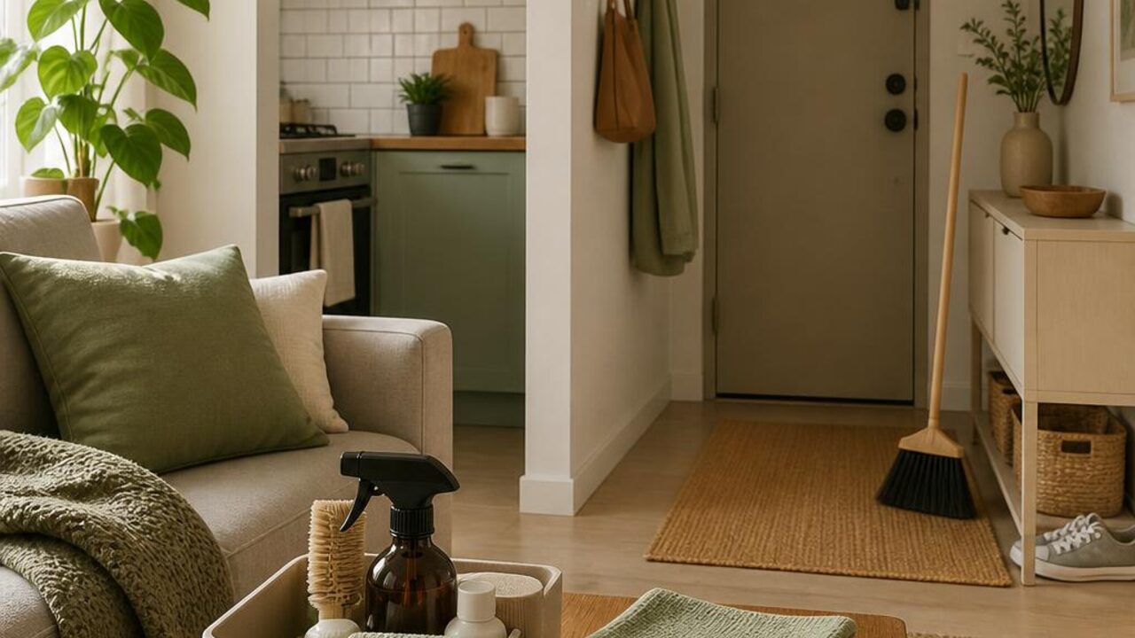 A Cleaning Schedule for a Small Apartment