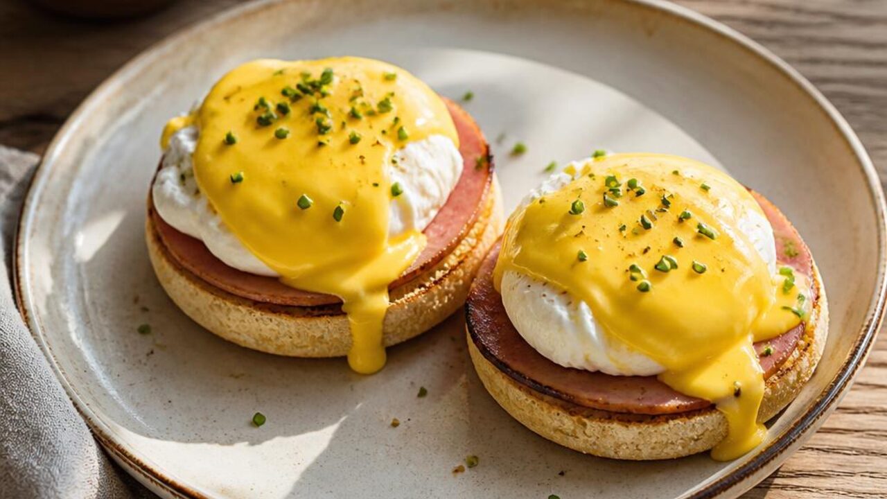 Eggs Benedict with Lemon Hollandaise