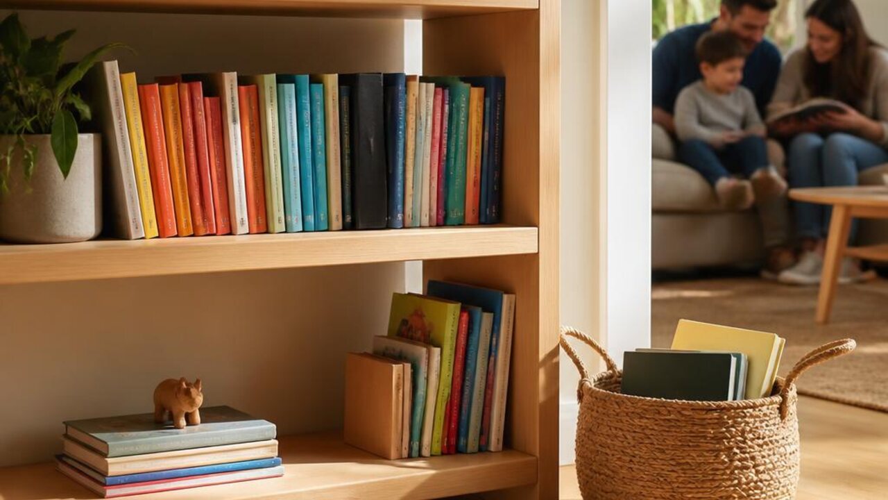 A Family Home Library Rotation That Stays Easy