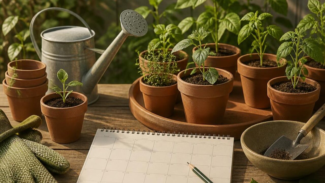 Build a Garden Planning Calendar for a Busy Household