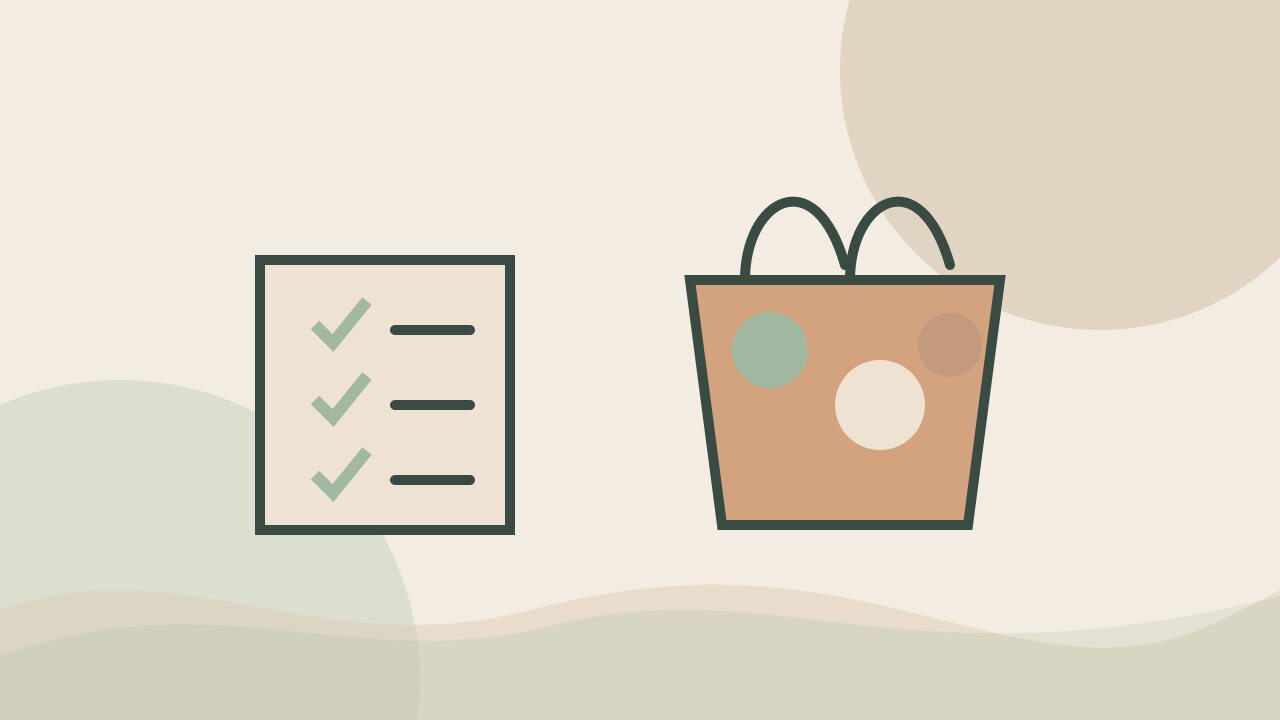 How to Build a Grocery List for Weekend Guests