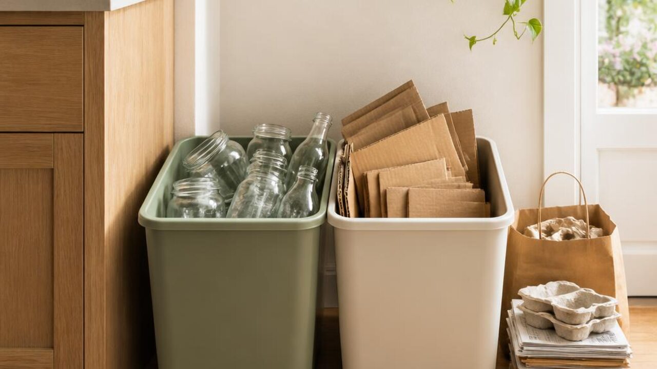 Set Up a Home Recycling Station That Stays Clear