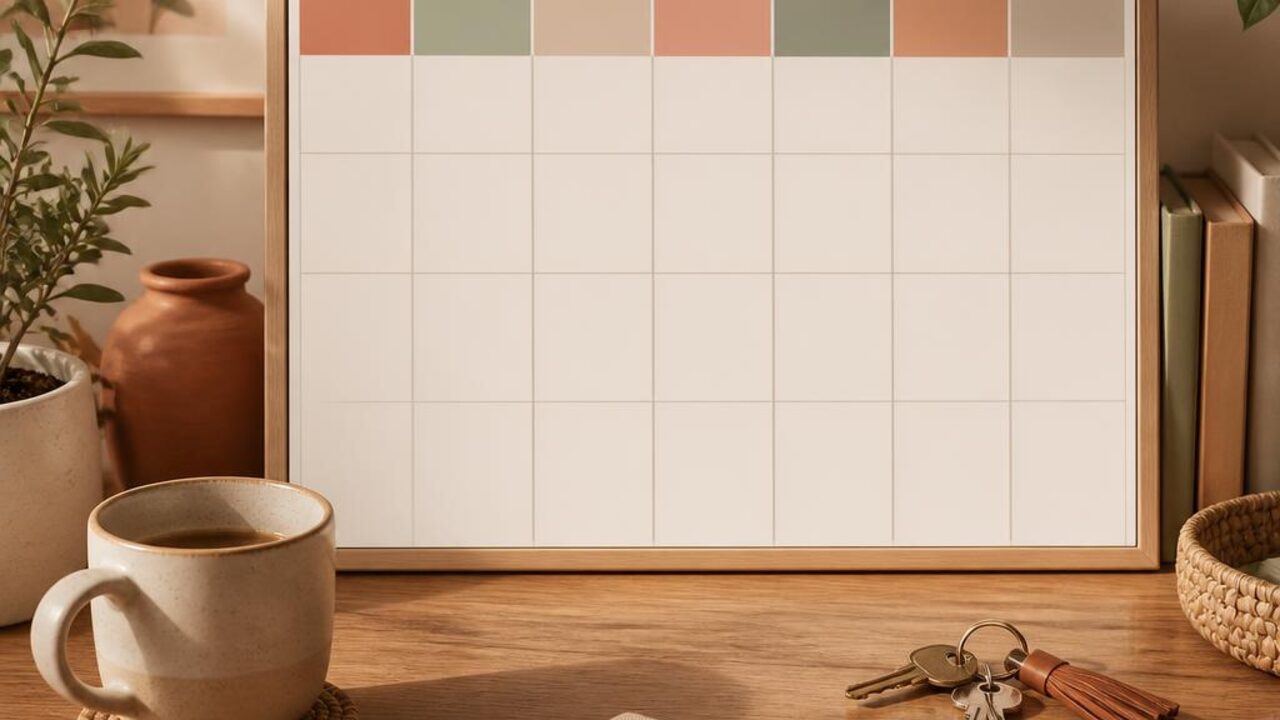 Build a Household Calendar for Busy Weeks