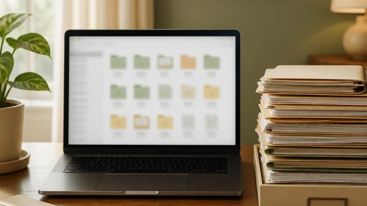Organize Household Digital Files Without a Big Archive Project