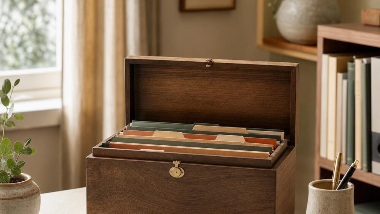 A Calm Household Document Organizer