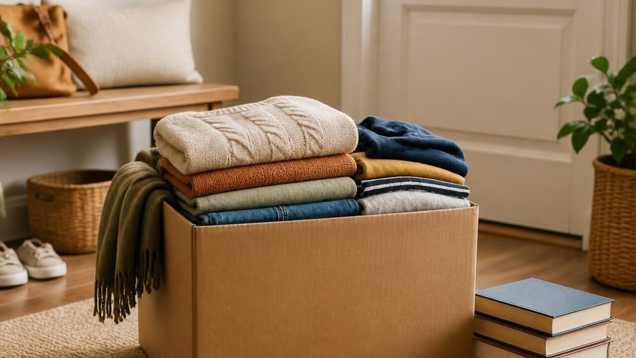 A Donation Routine That Helps Decluttering Stick