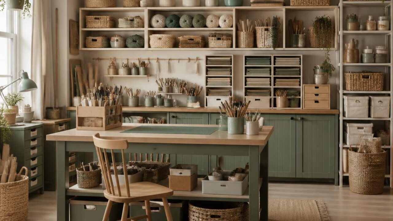 Organize Hobby Supplies Without Hiding the Fun