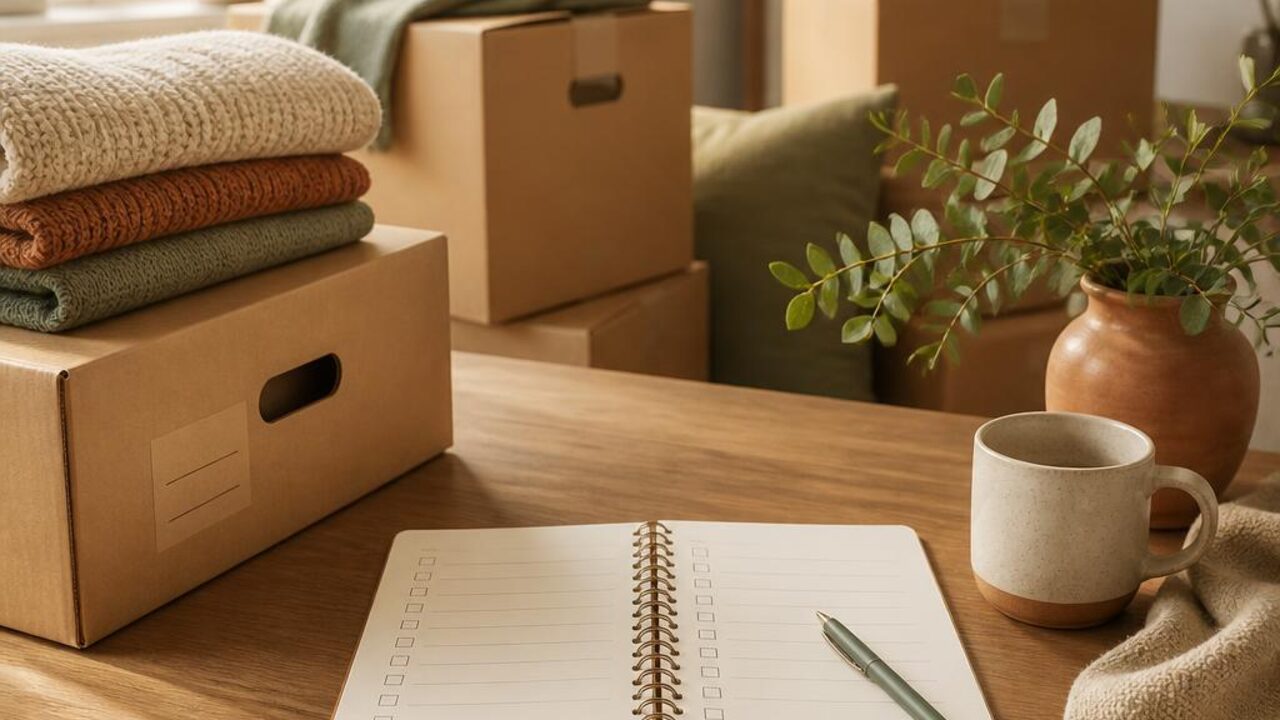 A Household Moving Checklist That Keeps the Move Clear