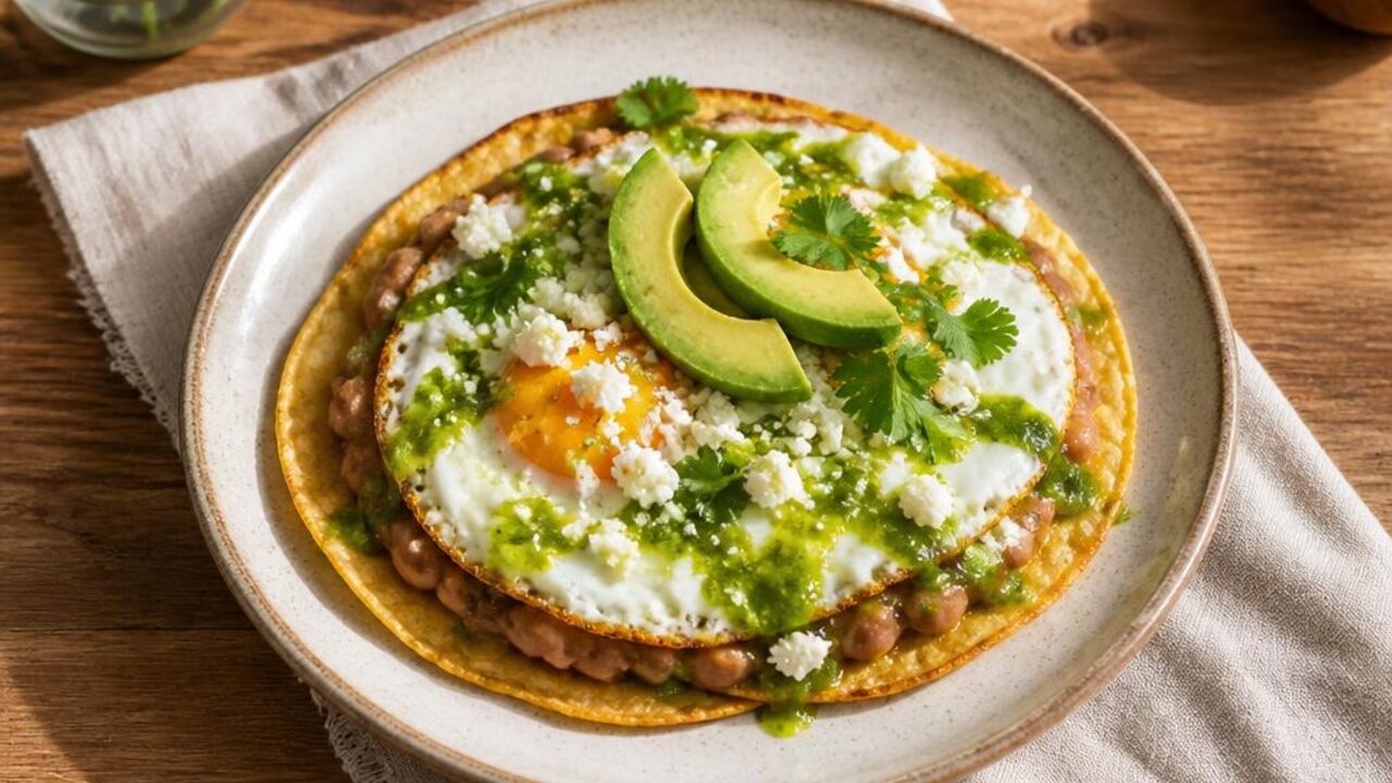 Huevos Rancheros with Salsa Verde