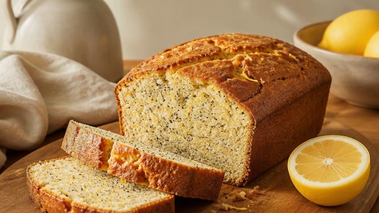 Lemon Poppy Seed Breakfast Loaf