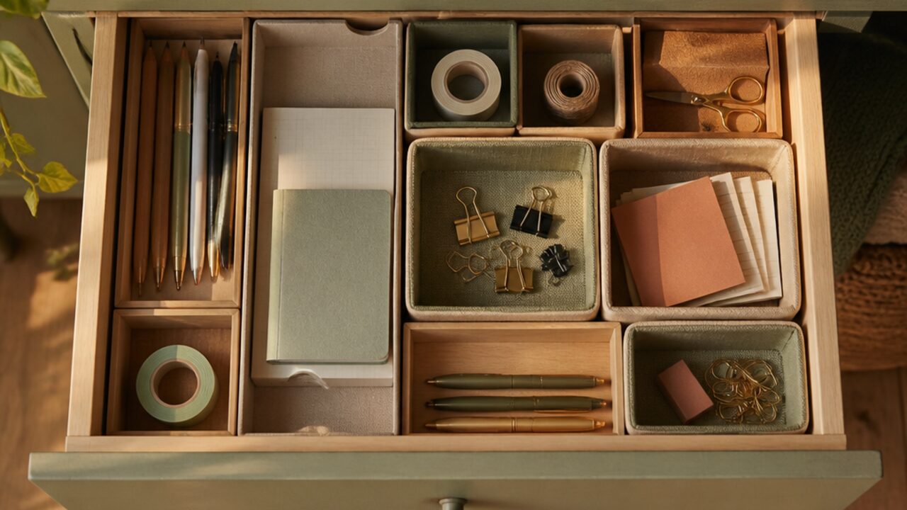 Design a Modular Drawer Layout for Everyday Items