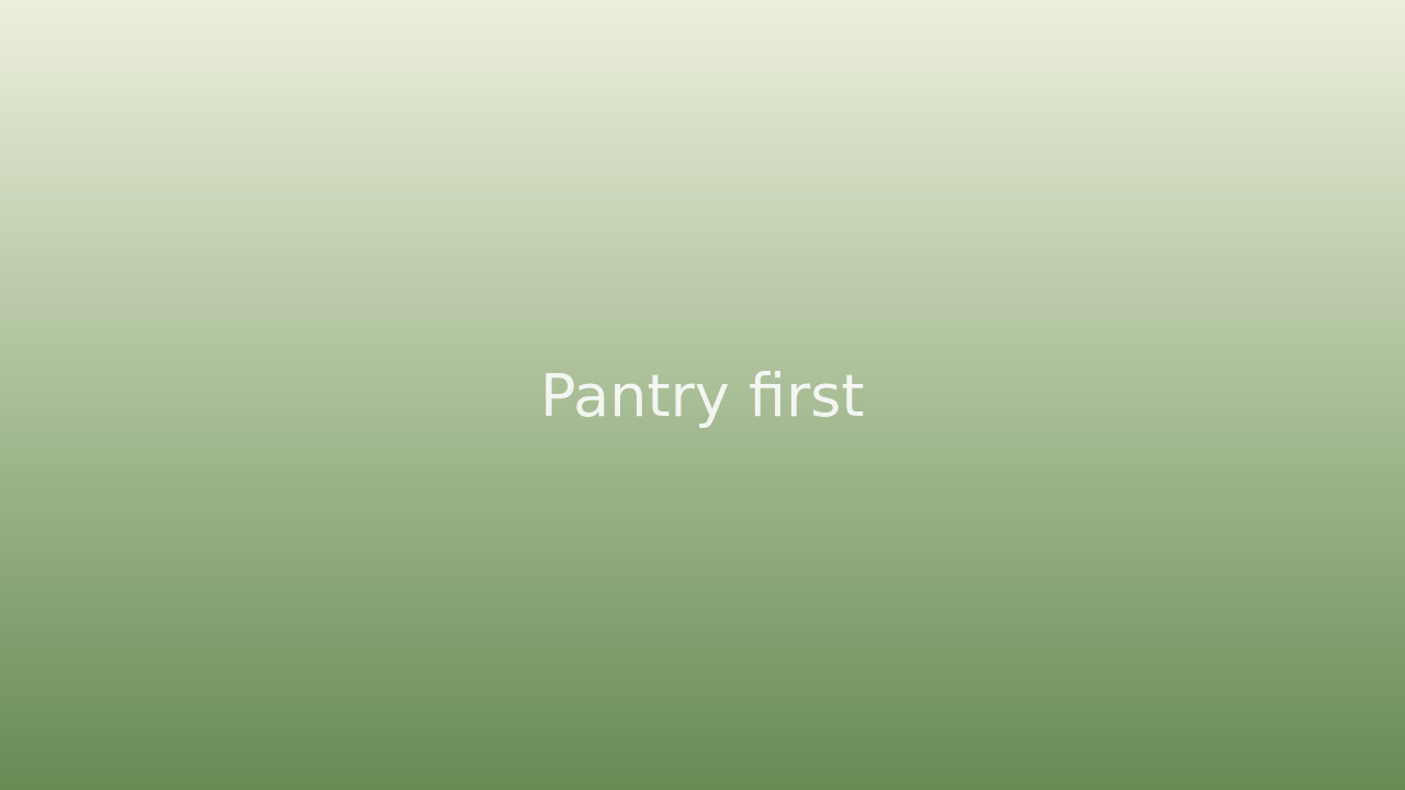 Plan Pantry-First Meals Before You Buy More