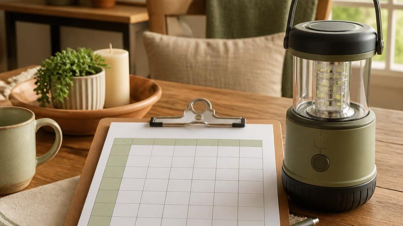 Plan Household Routines Around a Scheduled Utility Interruption