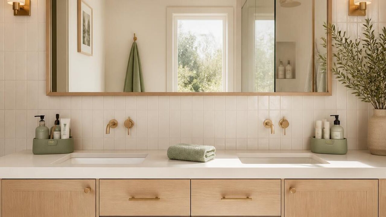 A Shared Bathroom Counter Reset for Busy Households