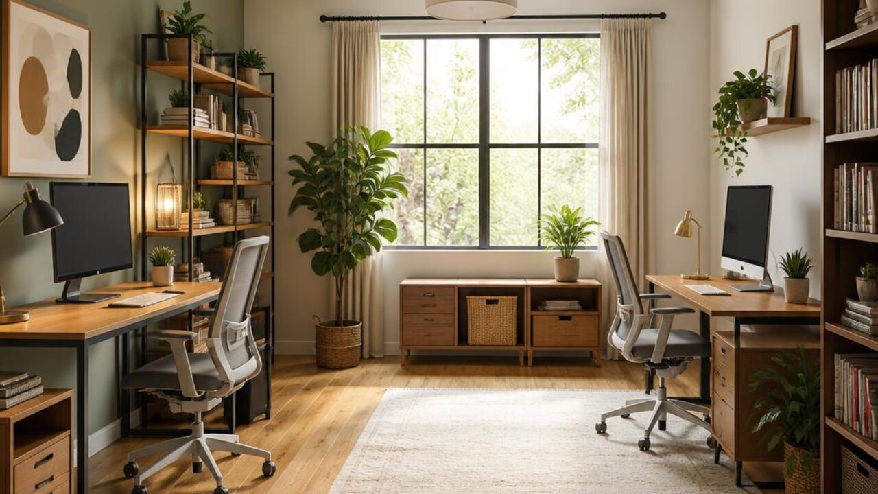 Organize a Home Office Shared by More Than One Person