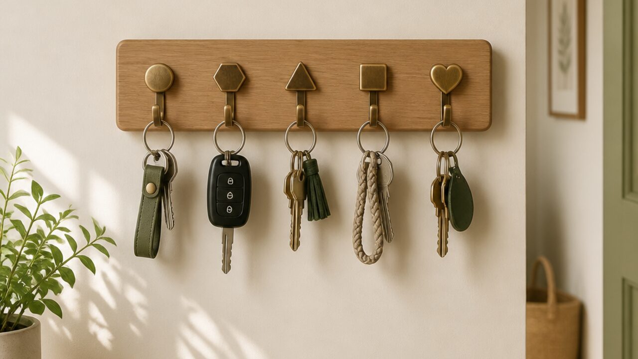 Create Visual Wayfinding for Shared Key Hooks