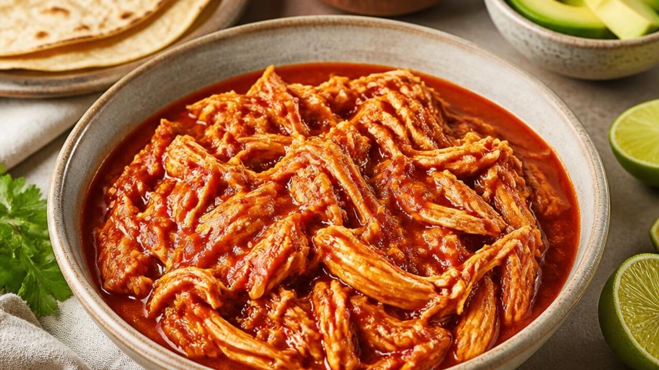 Slow-Cooker Chicken Tinga for Tacos or Bowls