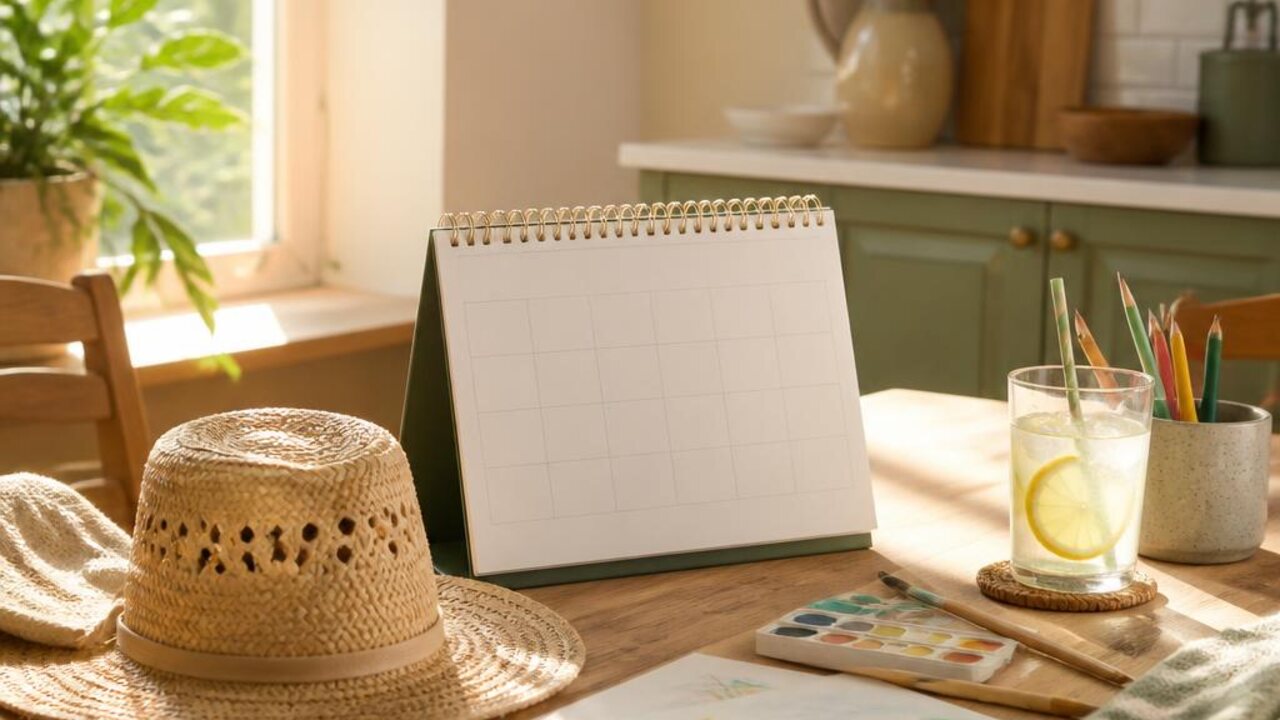 Create a Flexible Household Rhythm for Summer Break