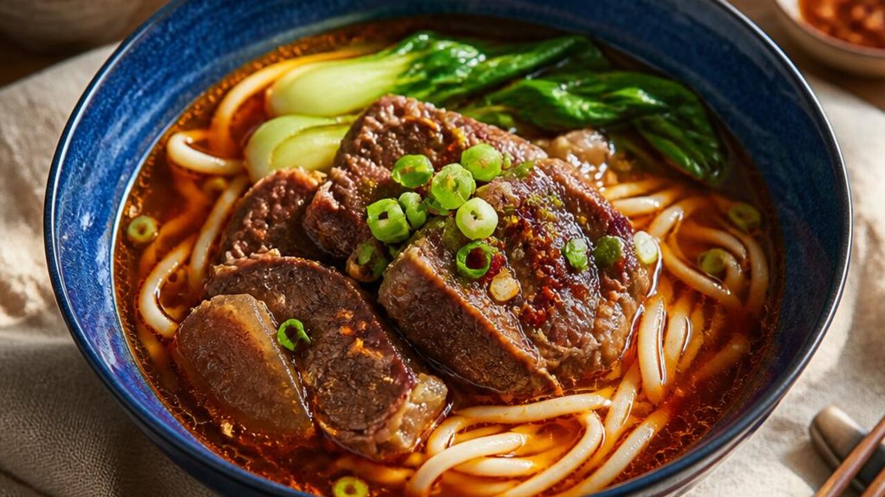 Taiwanese-Inspired Beef Noodle Soup