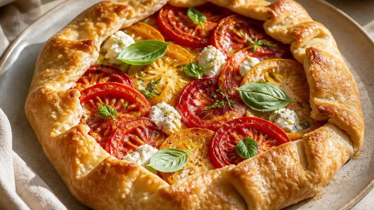 Tomato and Ricotta Breakfast Galette