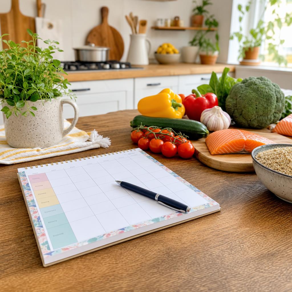 Weekly Meal Planner Checklist: Free Printable